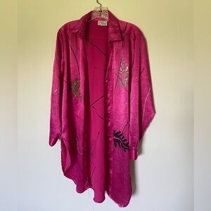 Elegant Pink Women's Robe